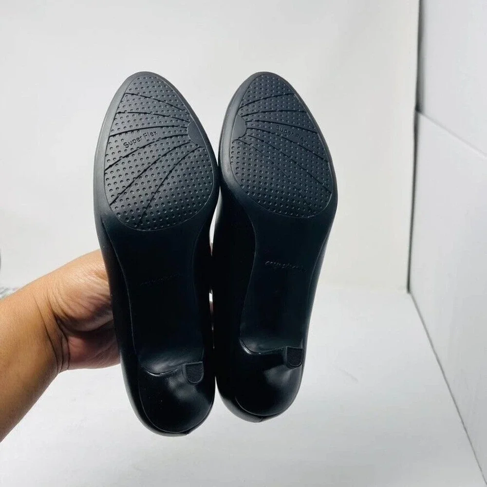 New Easy Street Womans Sz 8.5M Passion Pumps New Navy Comfort Heels NIB